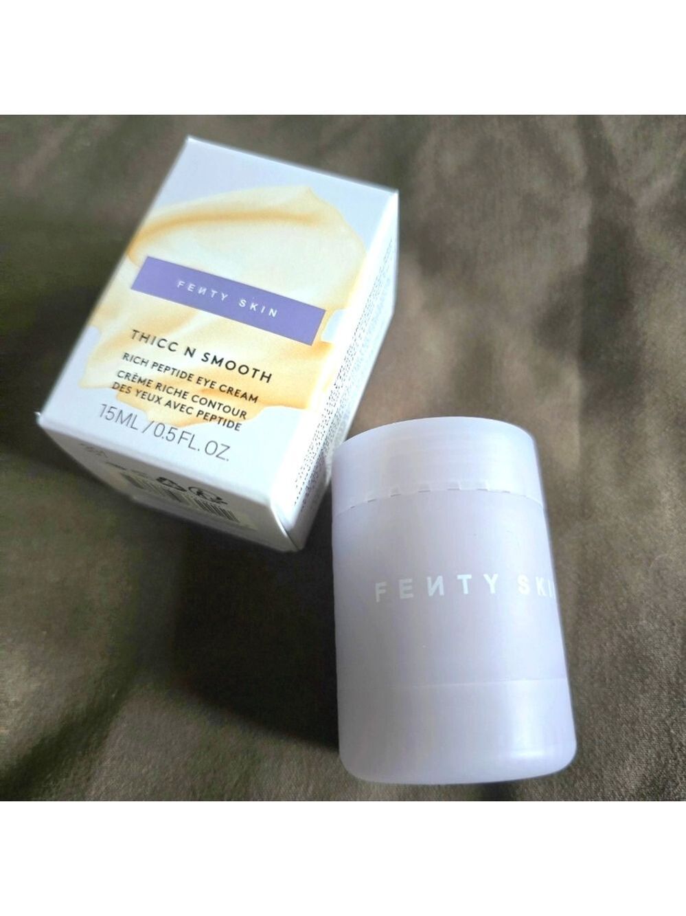 NEW! Fenty Skin Thicc N Smooth Rich Peptide Eye Cream 15 ml